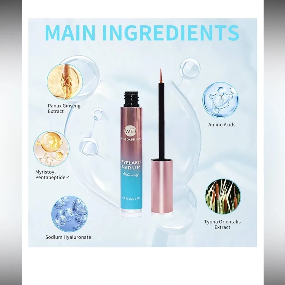 WQSDAPHEAQ Eyelash Growth Serum – Longer, Thicker, Healthier Lashes – New